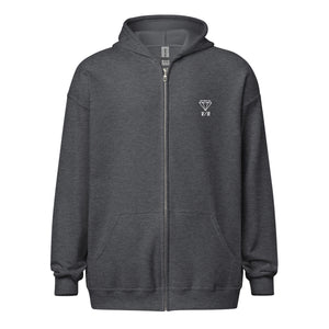 V/R Diamond Unisex heavy blend zip hoodie