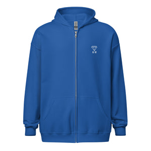 V/R Diamond Unisex heavy blend zip hoodie