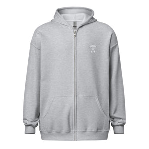 V/R Diamond Unisex heavy blend zip hoodie